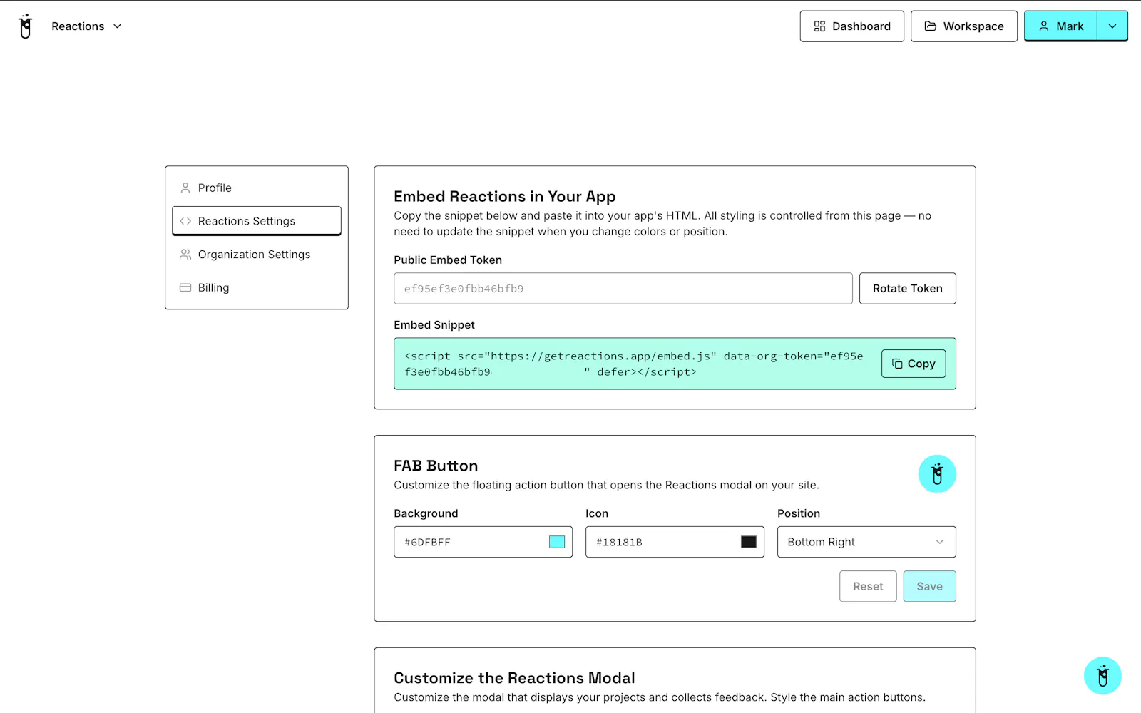 Reactions screenshot 4