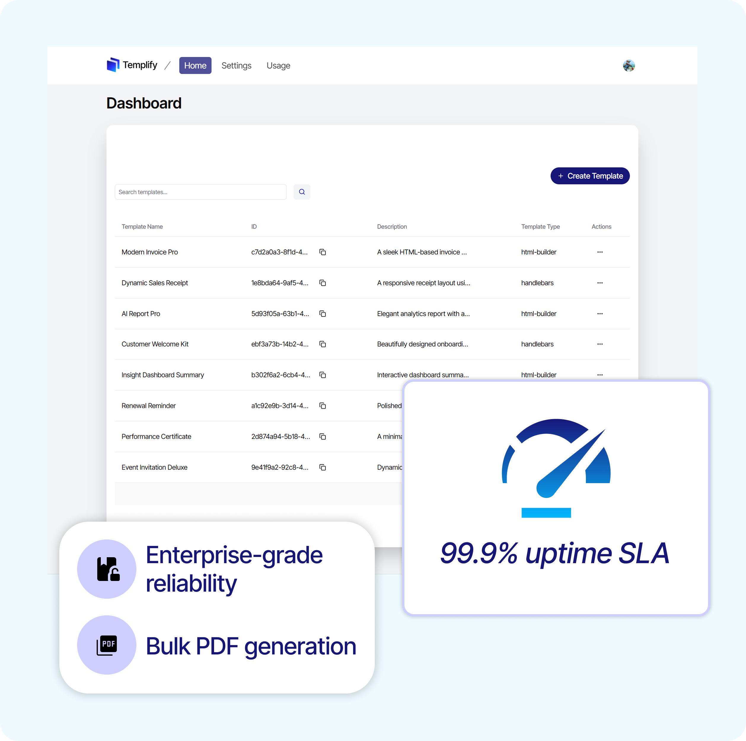 Templify - Screenshot 2 preview
