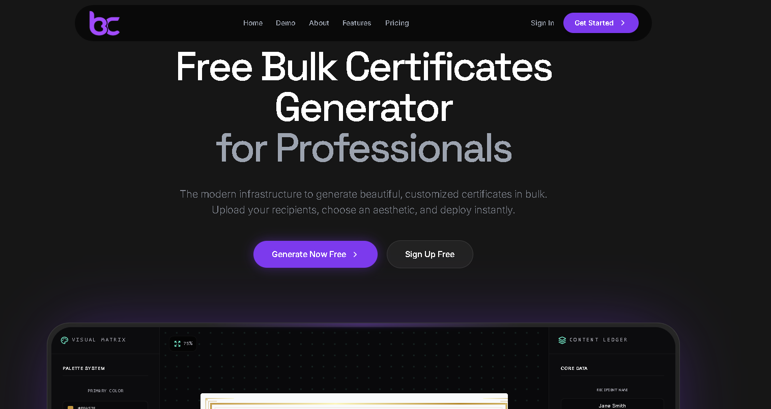 bulkcertify gallery image
