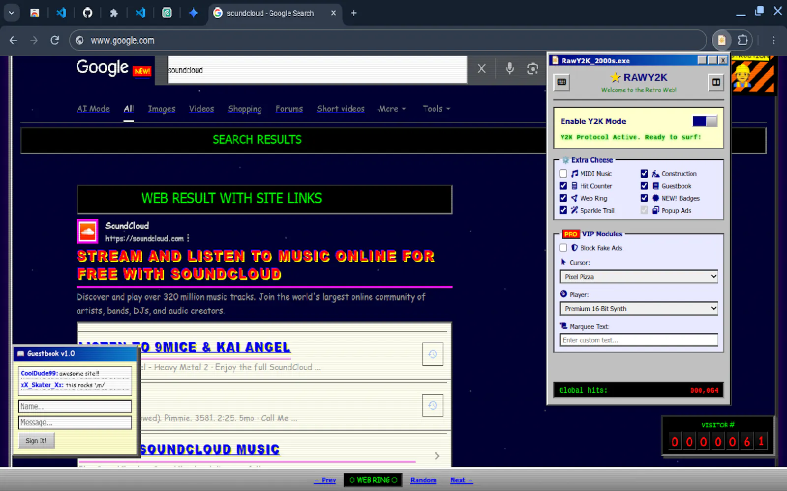 Retro Y2K Theme: 90s Web Aesthetic screenshot 2