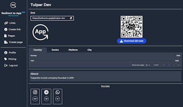 Redirect to App gallery image