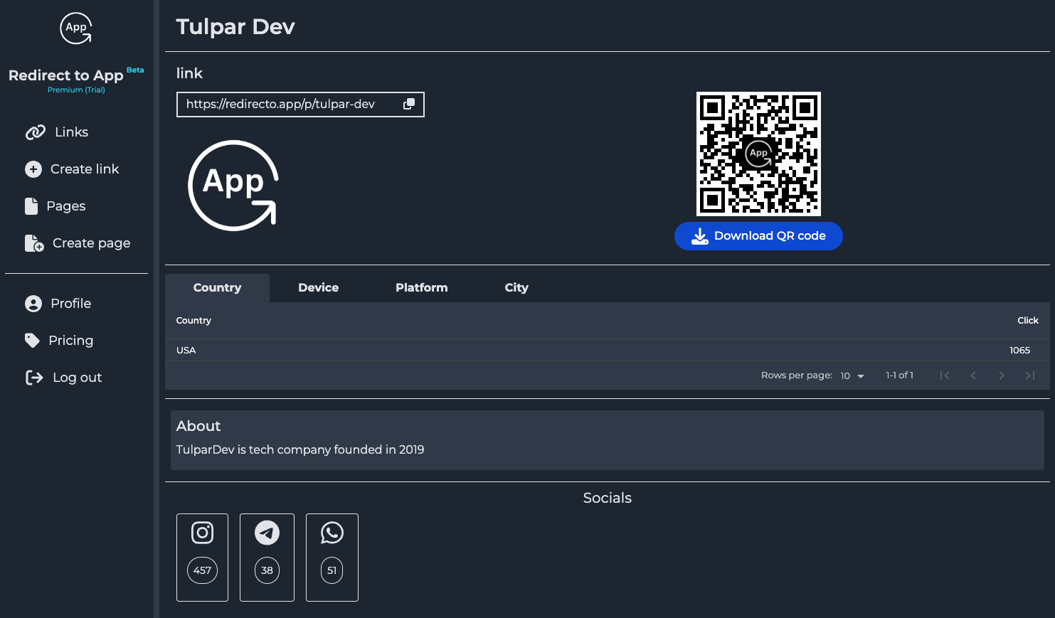 Redirect to App media 3