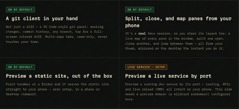 handmux—Your coding agent, on your phone screenshot 4