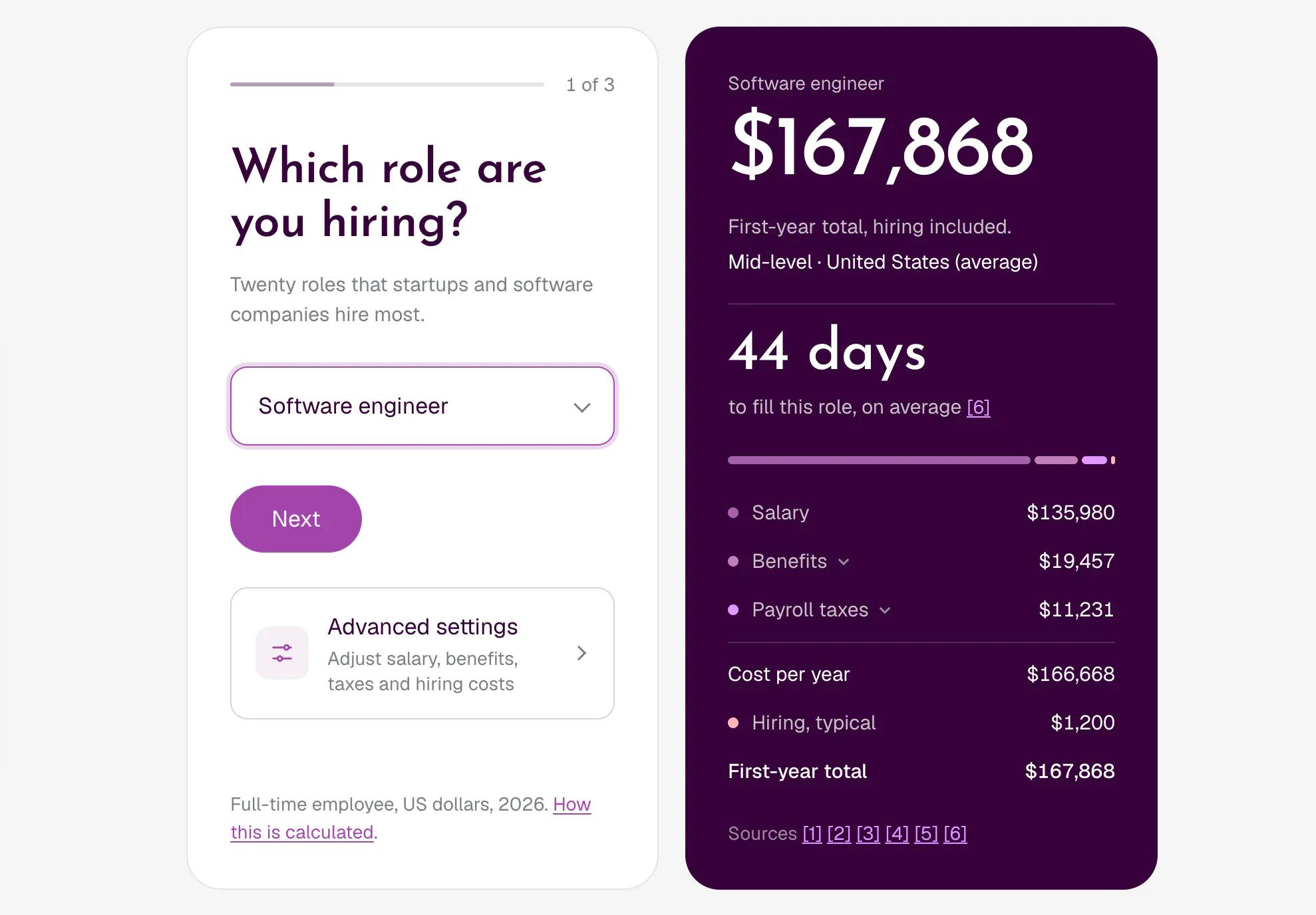 Employee Cost Calculator gallery image