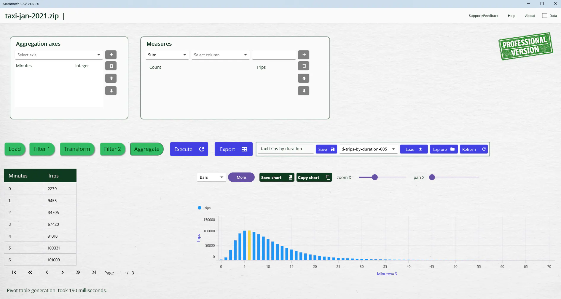 Mammoth CSV - spreadsheet for huge files gallery image