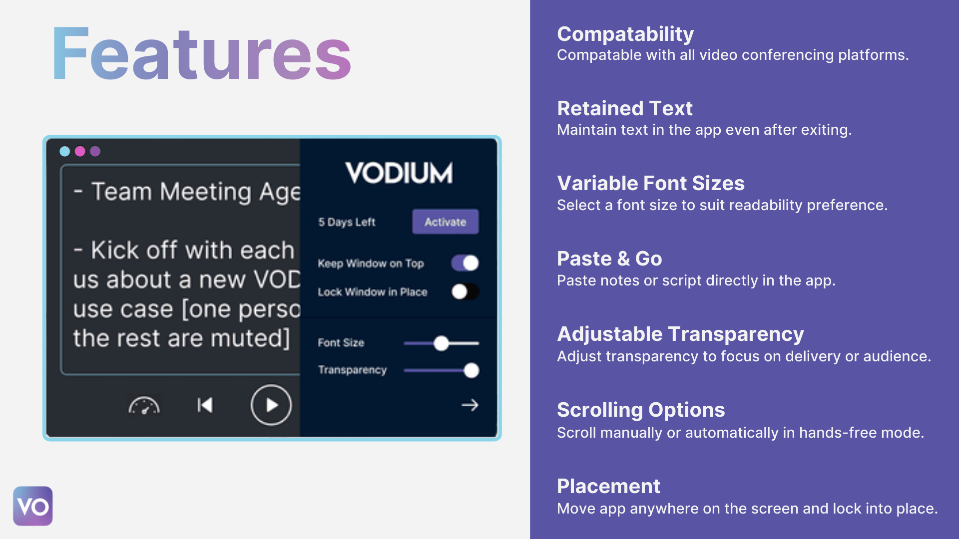 VODIUM gallery image