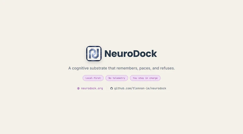 NeuroDock screenshot 2