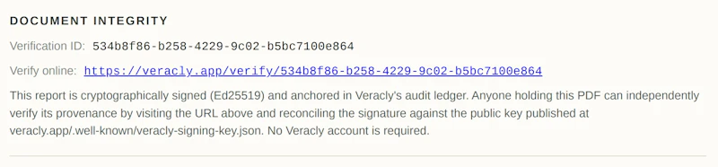 Veracly screenshot 4