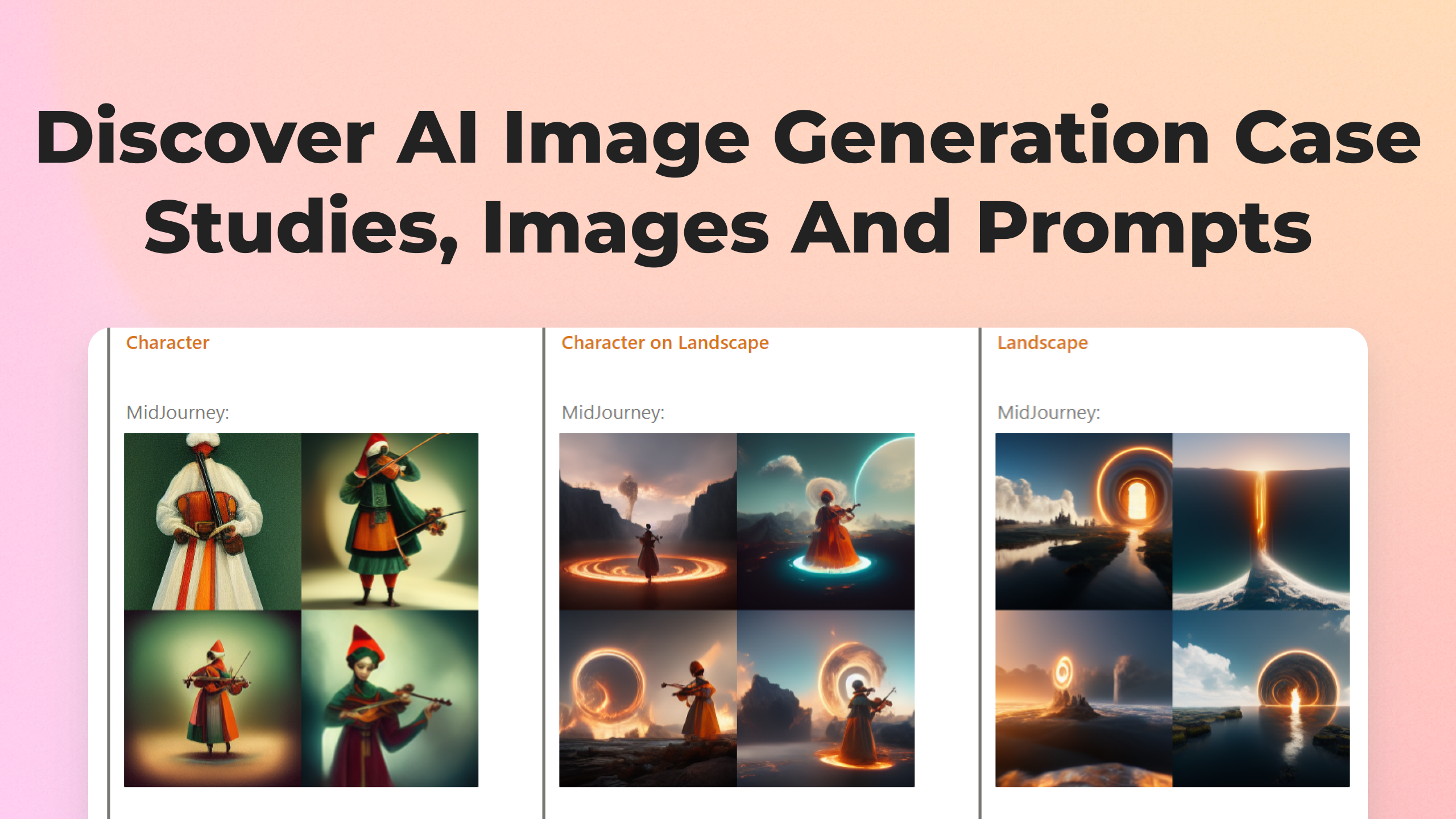 Hub de estudios de casos de imagen de IA - Probé cientos de indicaciones de Dall-E y MidJourney para ti media 2