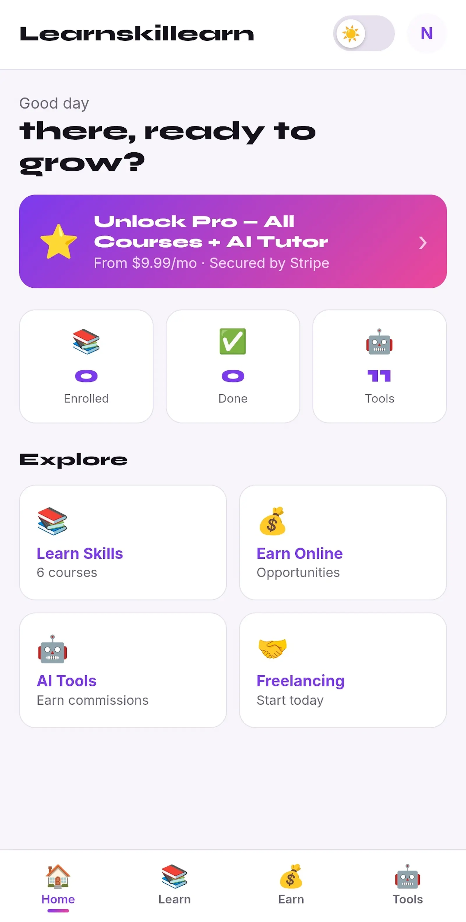 Learnskillearn screenshot 4