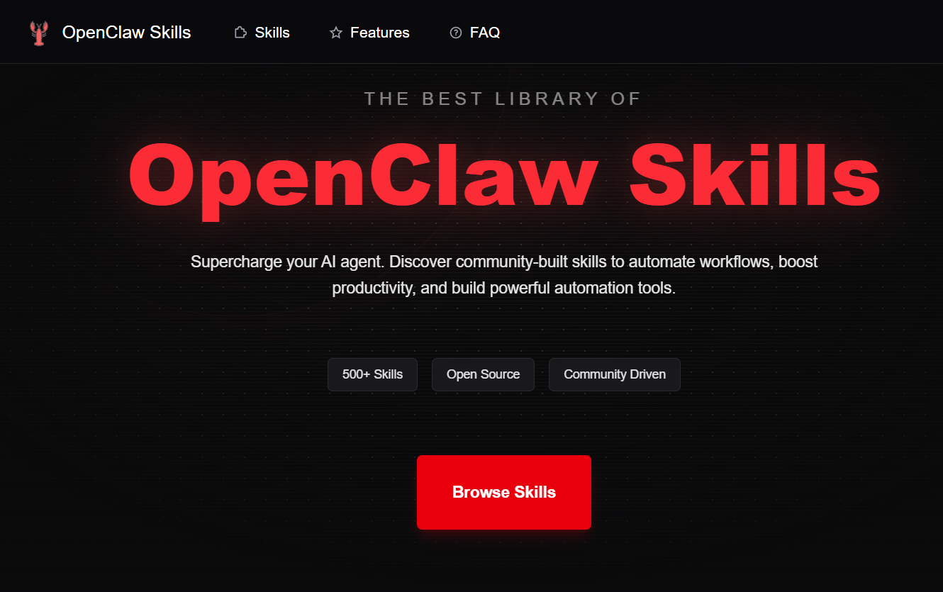 Openclaw Skills gallery image