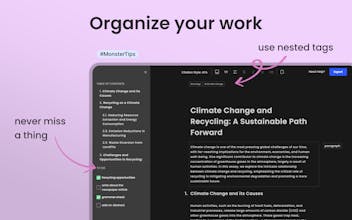 MonsterWriter gallery image