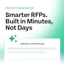 Free RFP Generator by SparrowGenie