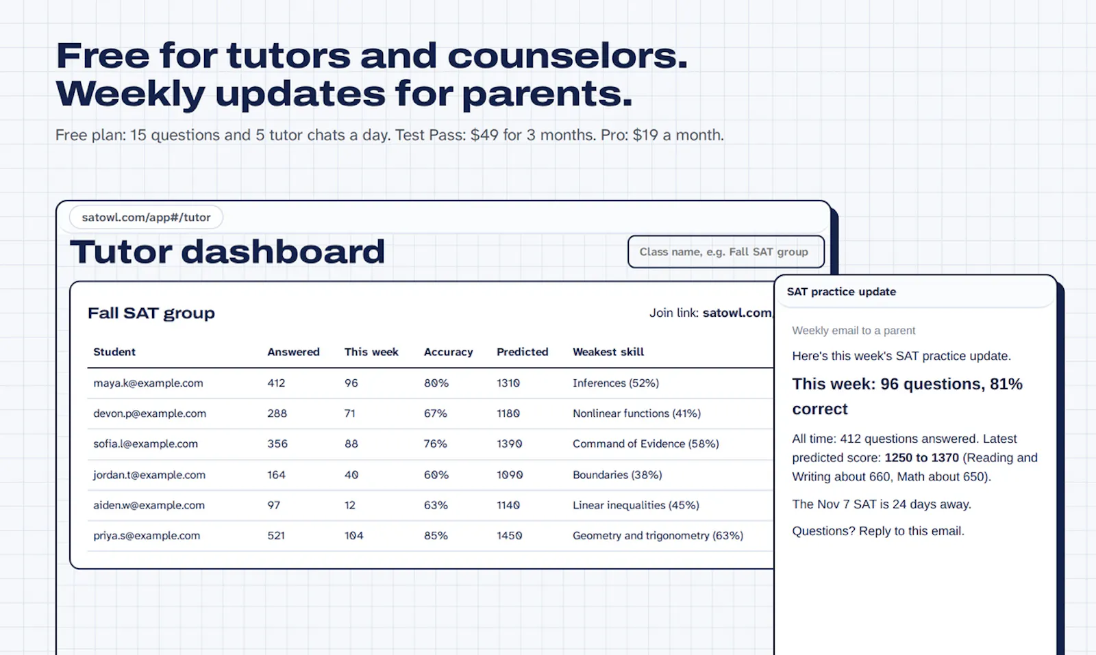 SAT Owl screenshot 6