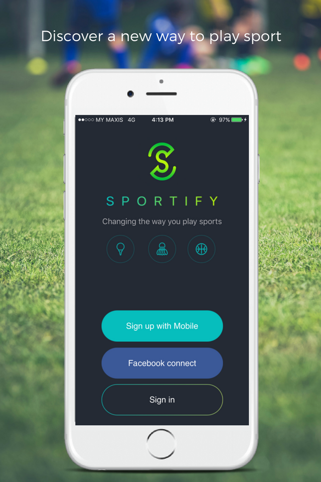 Sportify App gallery image