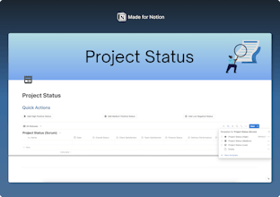 Ultimate PMO - Notion Template gallery image