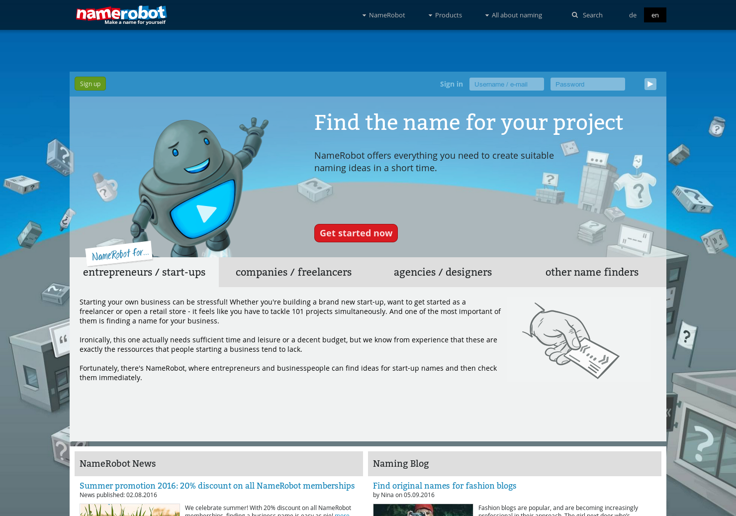 namerobot