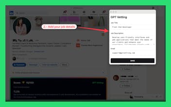 GPT Vetting - Chrome Extension gallery image