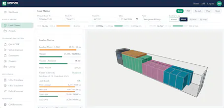 LoadPlan gallery image