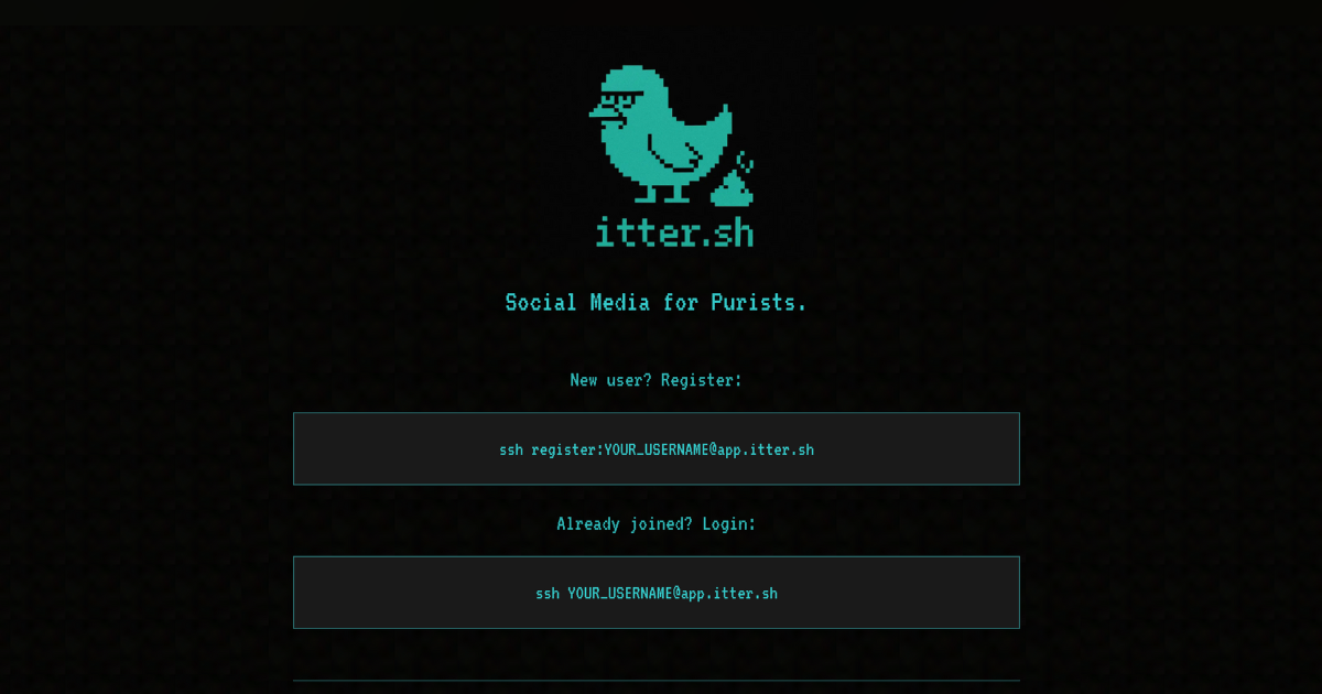 وسائط itter.sh - وسائل التواصل الاجتماعي عبر المحطة 1