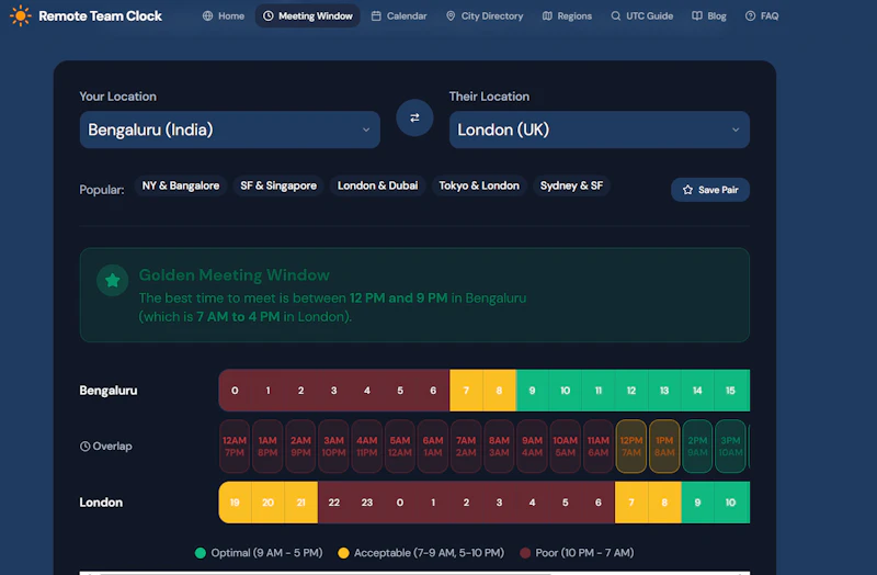 remoteteamclock.com screenshot 4