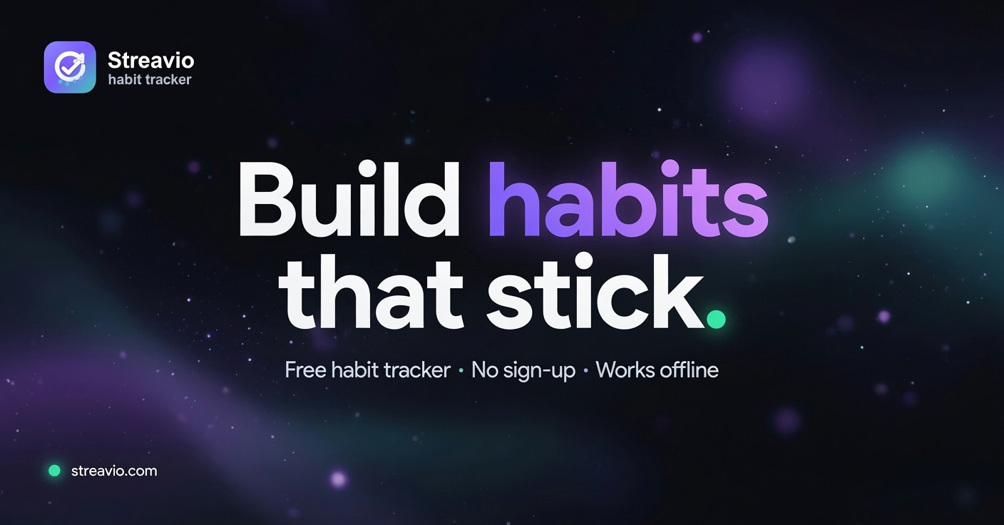 Streavio — Habit Tracker gallery image