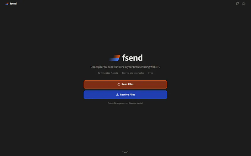 fsend.sh screenshot 1