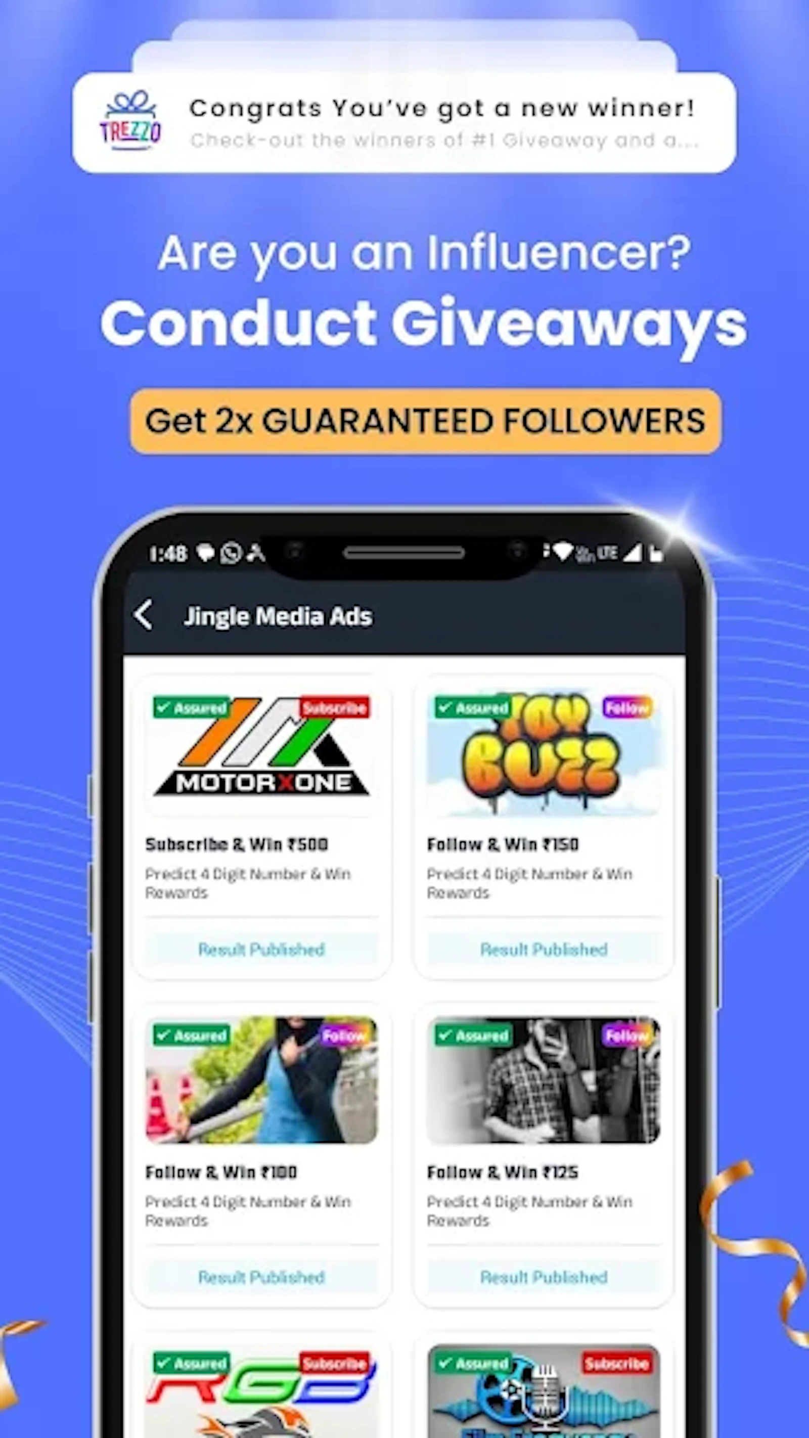 Trezzo – Daily Free Giveaways screenshot 5