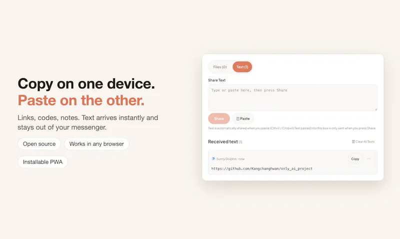 Clipboard Share screenshot 3