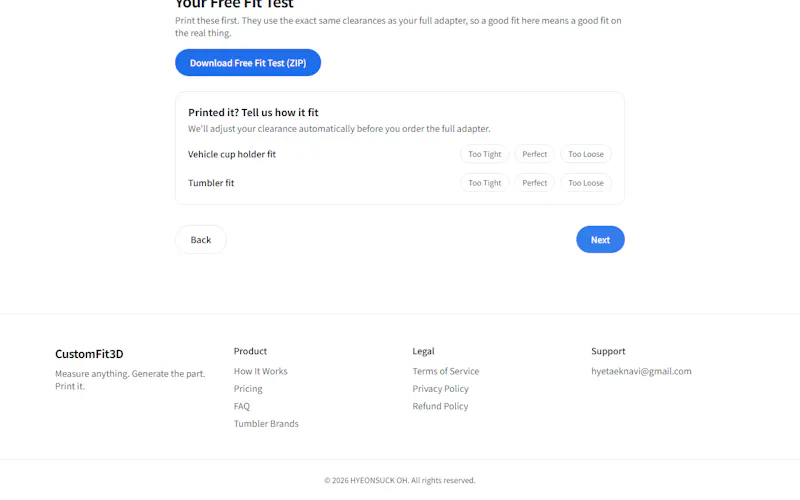 CustomFit3D screenshot 4