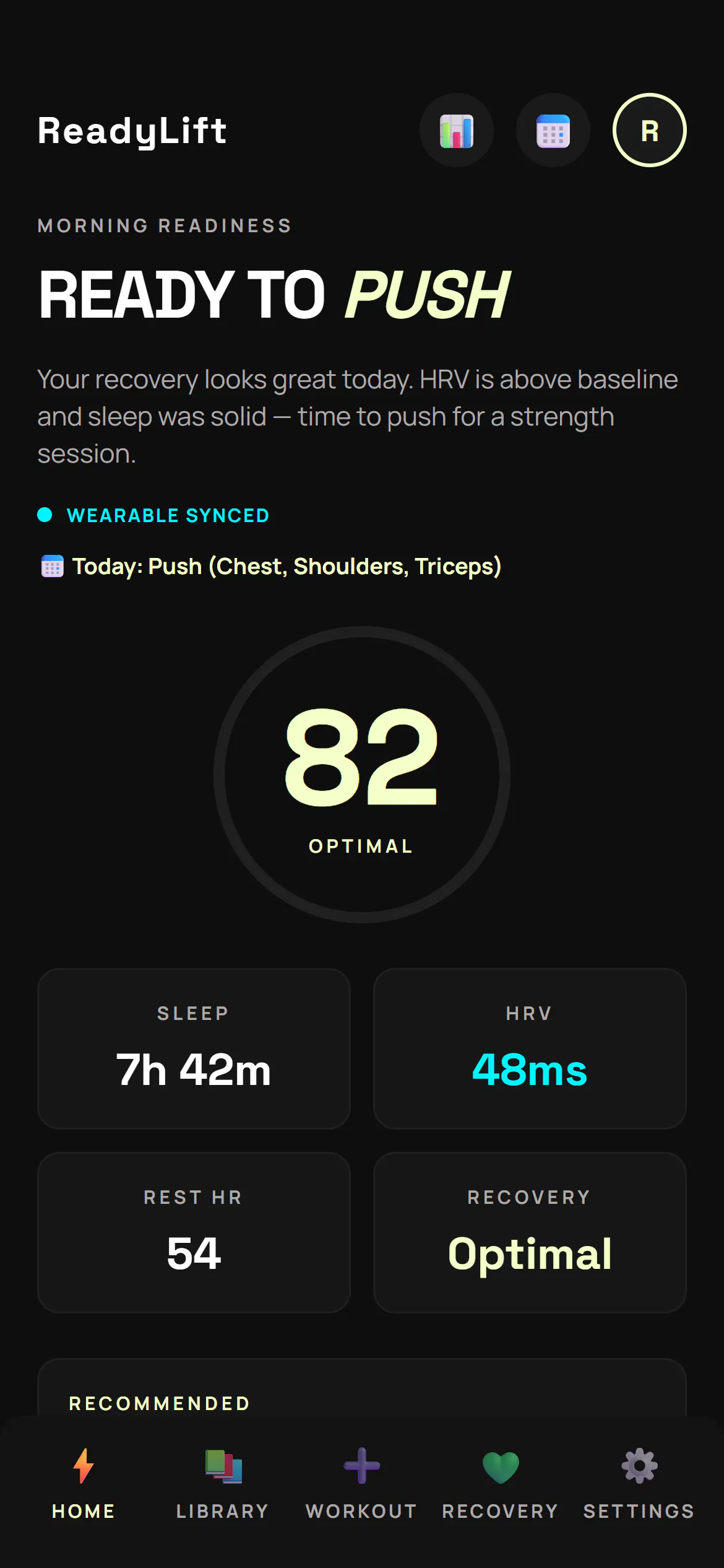 READYLIFT — Recovery-Driven Training gallery image