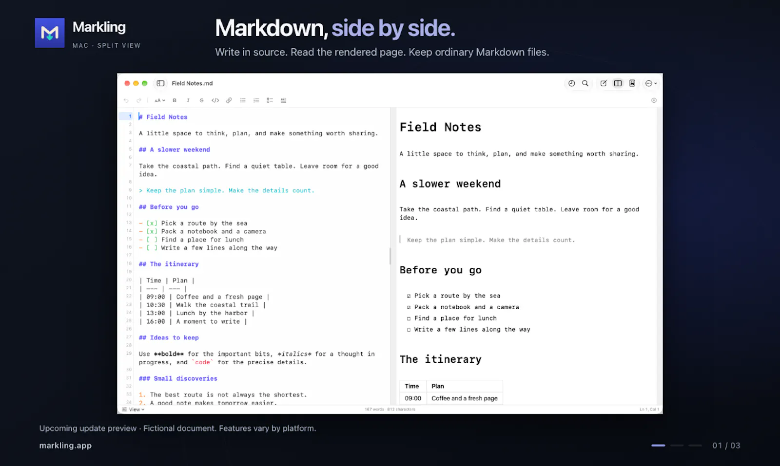 Markling screenshot 2