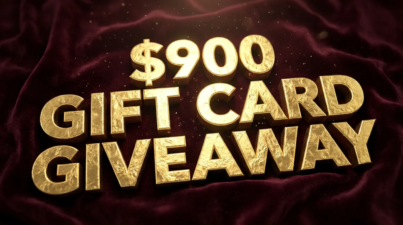Last Hours: $900 Gift Card Giveaway  gallery image