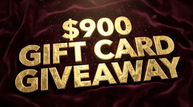 Last Hours: $900 Gift Card Giveaway gallery image