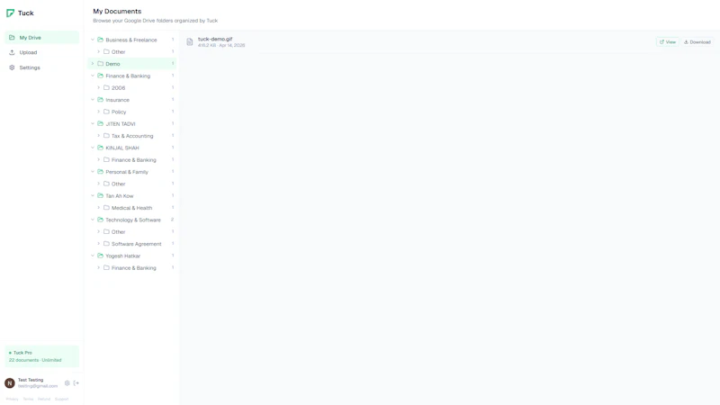 Tuck screenshot 4