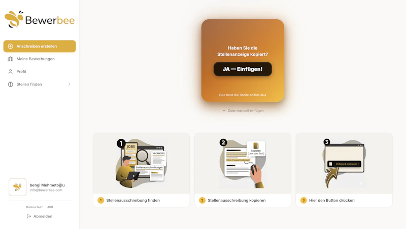 Bewerbee screenshot 4