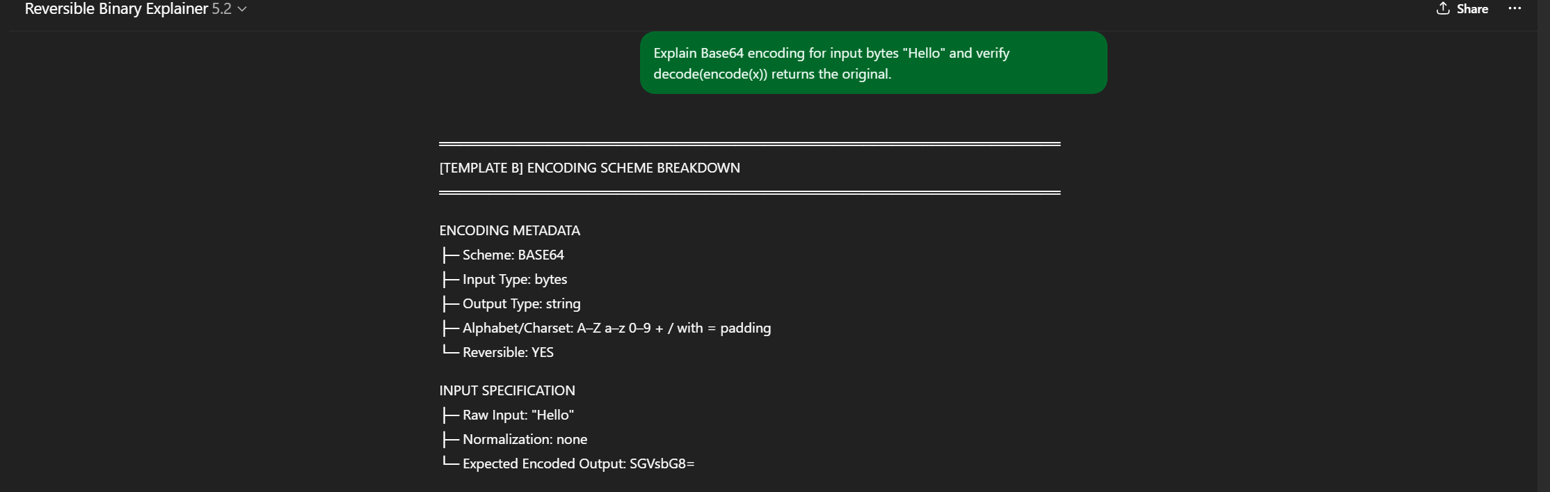 Reversible Binary Explainer gallery image