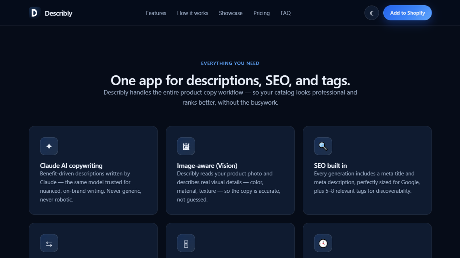 Describly gallery image