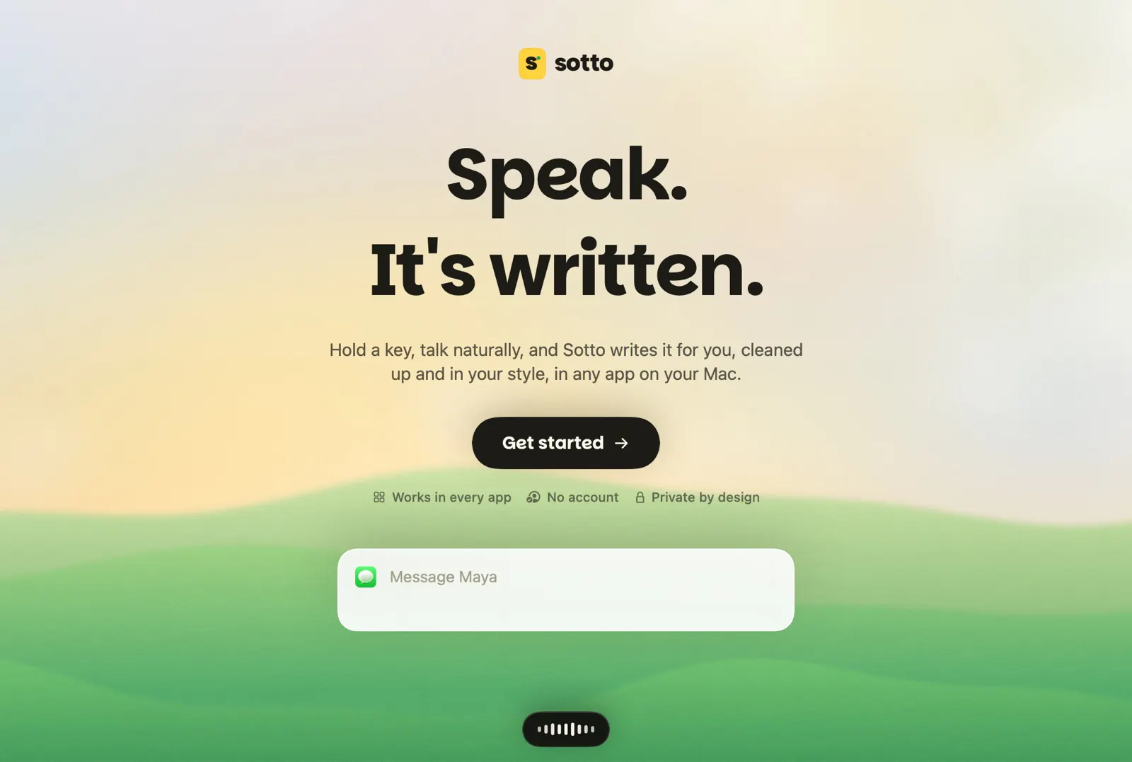 Sotto Voice gallery image