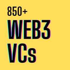 850+ Web3 VCs & Email contacts
