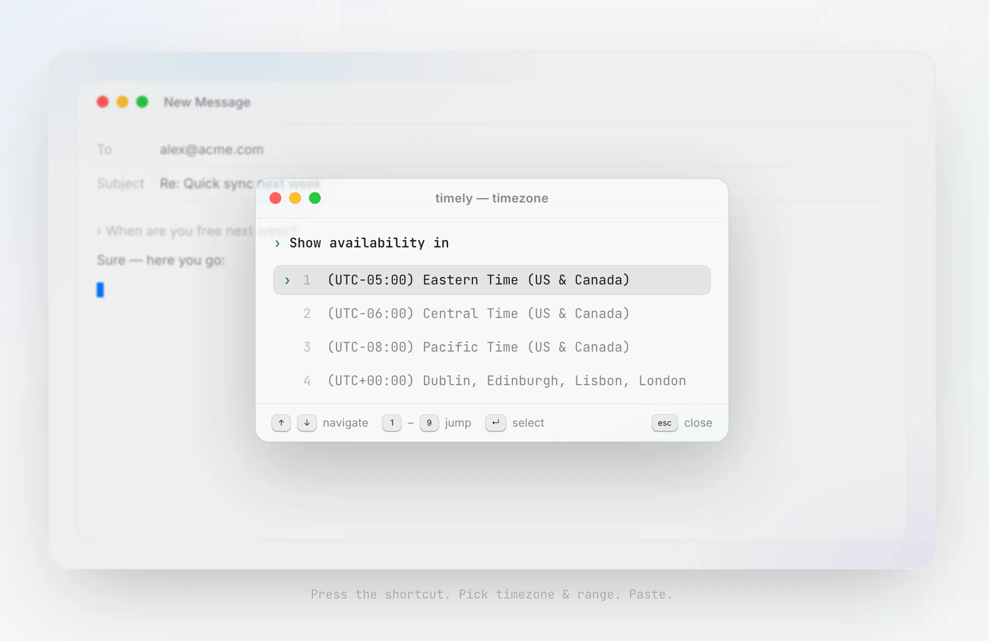 Timely screenshot 1