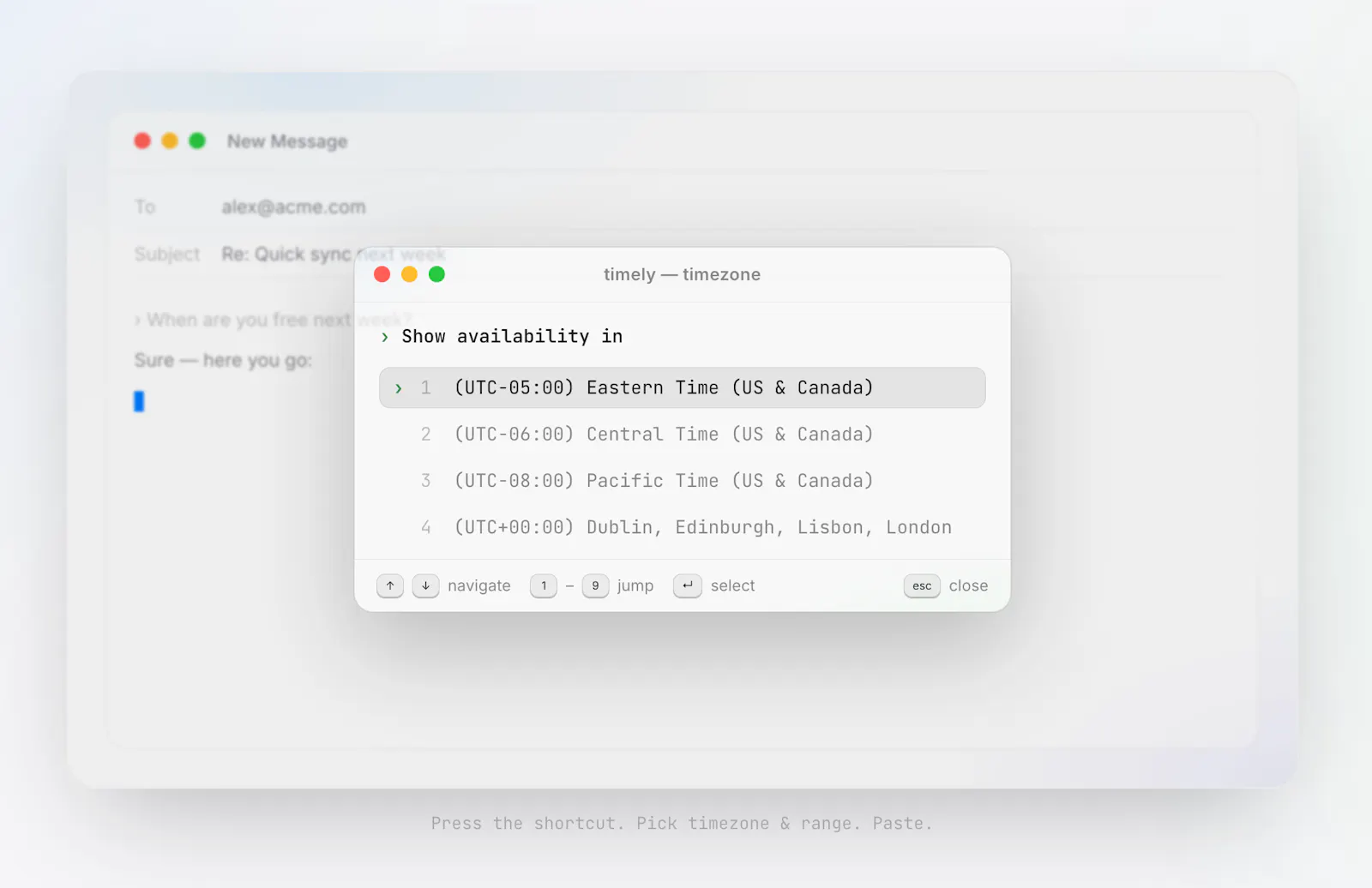 Timely screenshot 2