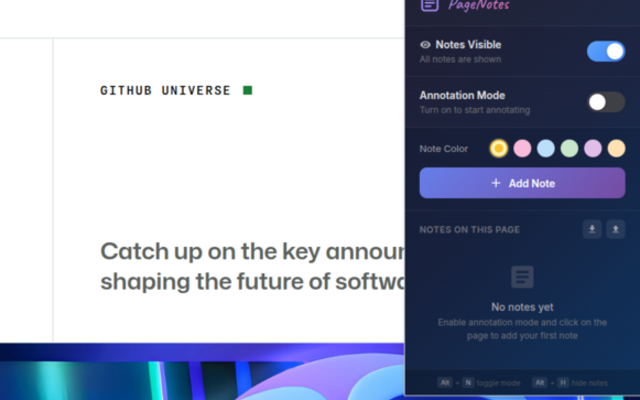 Page Notes gallery image