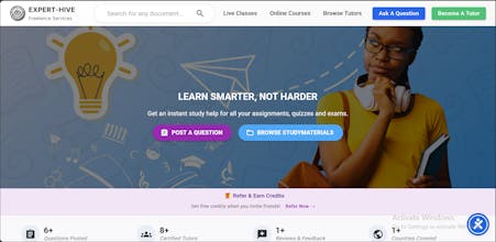 Expert Hive Tutors Website gallery image