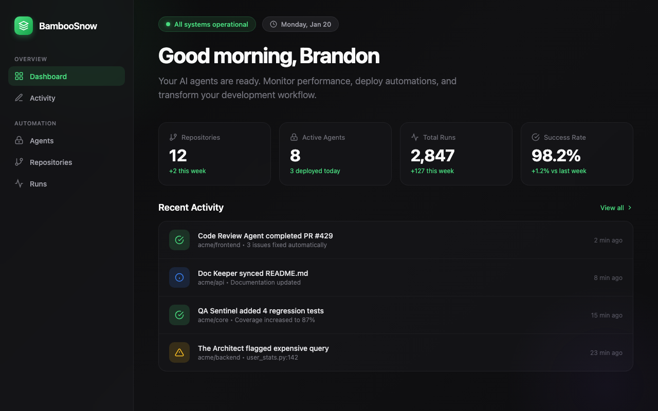 BambooSnow gallery image