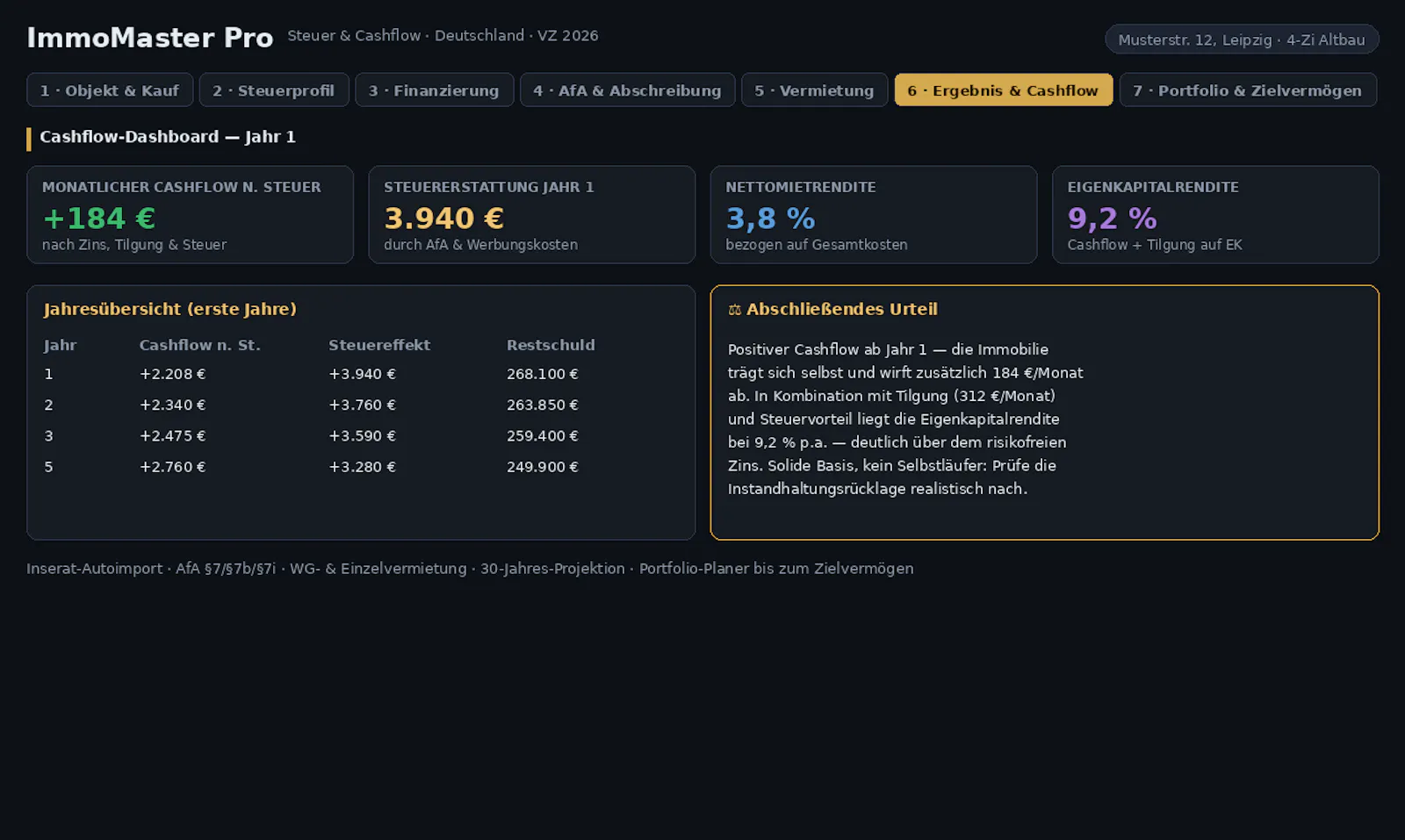 ImmoMaster Pro screenshot 1