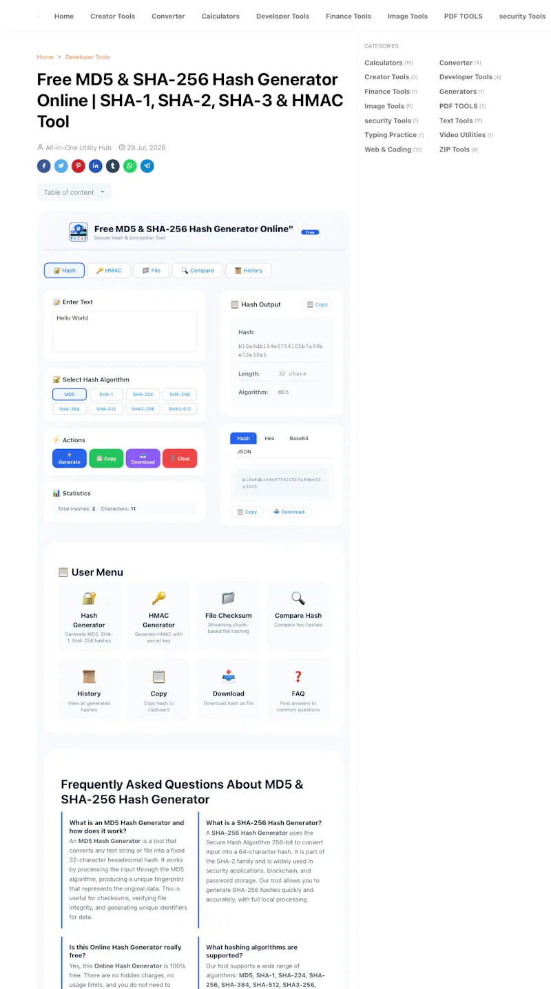 All-in-One Utility Hub  screenshot 2