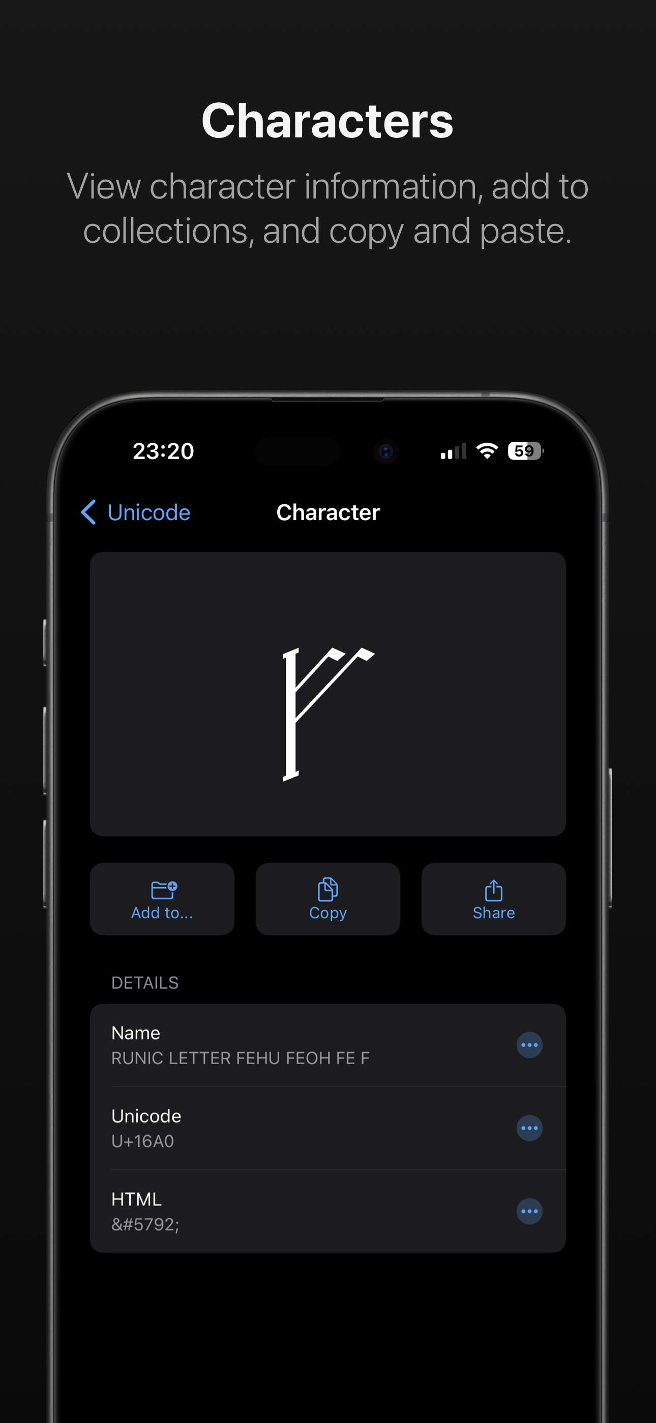 CharMap gallery image