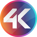 4k live iptv - Product Hunt launch logo and brand identity