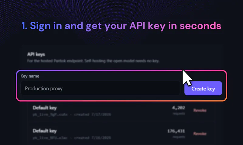 Paritok screenshot 2
